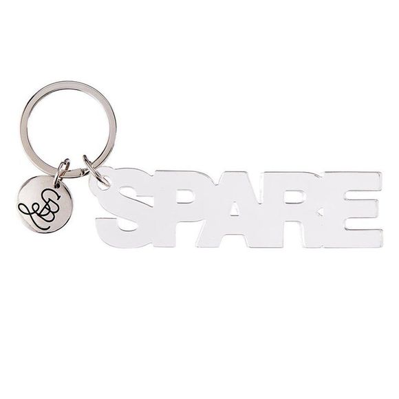 Spare Acrylic Keychain | Spare Set of Keys Glitter Key Holder | 3.5"L x 1"H - Picture 4 of 6